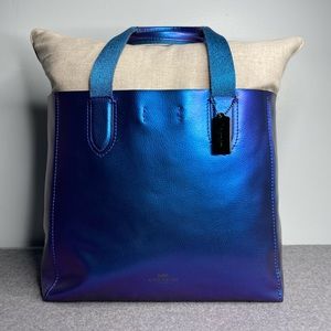 Coach leather Derby tote